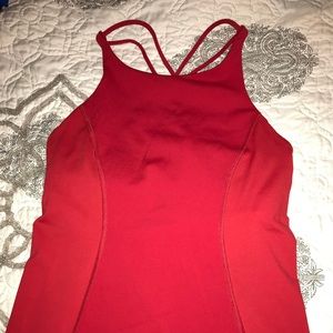 Lululemon Free to Be Tank, Red, Size 6